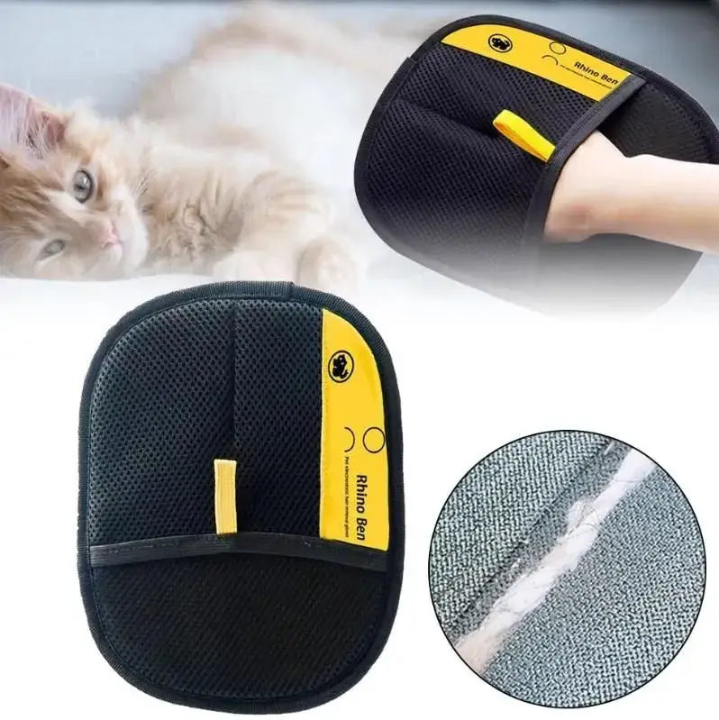 PetPure™ Cat & Dog Hair Remover Glove – Clean Fabrics in One Swipe (Buy 1 Get 1 Free 🔥🔥)