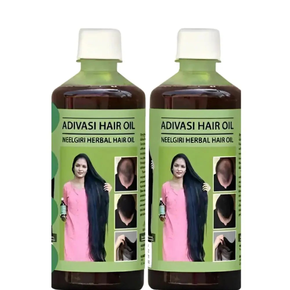 Original Adivasi Neelgiri Herbal Hair Oil 100ml (Pack of 2)