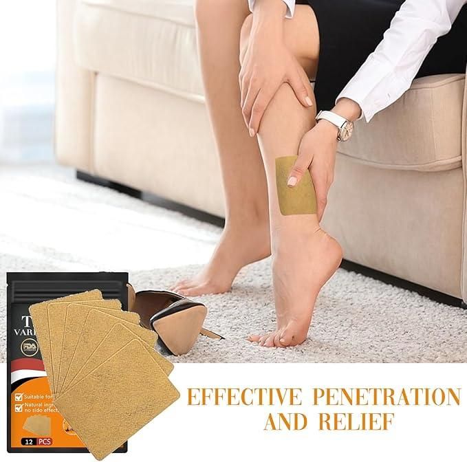 Turmeric Vericose Vein Patch || (Buy 10 Get 10 FREE 🔥🔥)