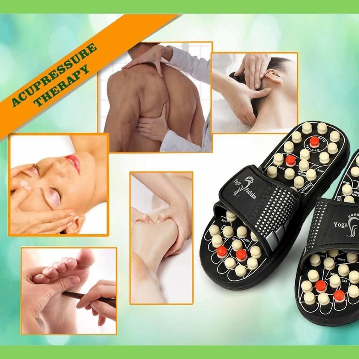 Acupressure Foot Massager Slippers Combo