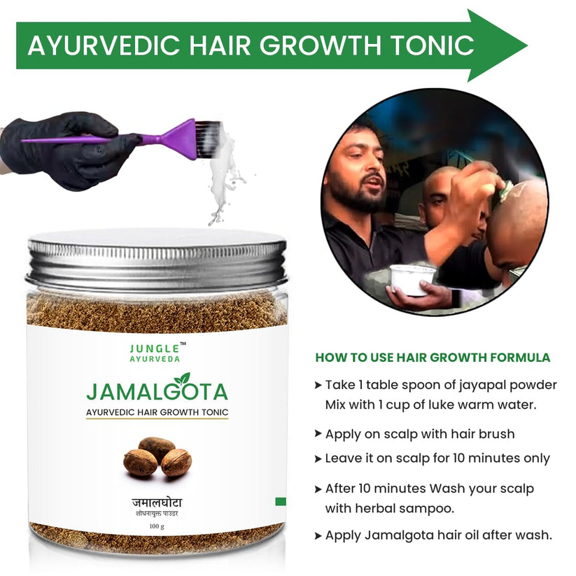 Jamalgota™ Ayurvedic Hair Growth Powder - (Buy 1 Get 1 FREE 🔥🔥)