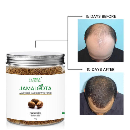 Jamalgota™ Ayurvedic Hair Growth Powder - (Buy 1 Get 1 FREE 🔥🔥)