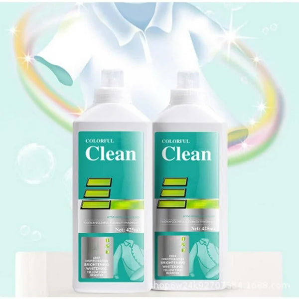 8 in 1 Colour Bleach Laundry Detergent Stain Remover ( BUY 1 GET 1 FREE 🔥🔥)
