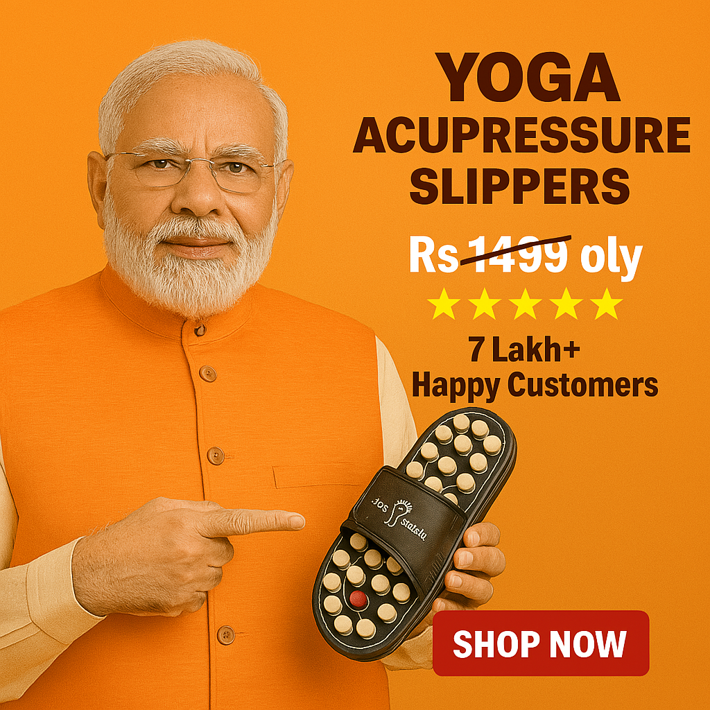 Acupressure Foot Massager Slippers Combo