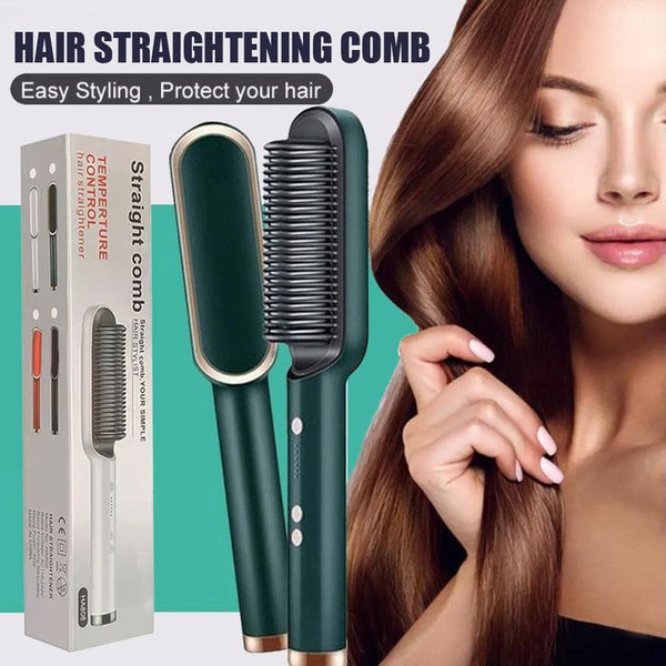 Professional Electric Hair Straightener Comb Brush