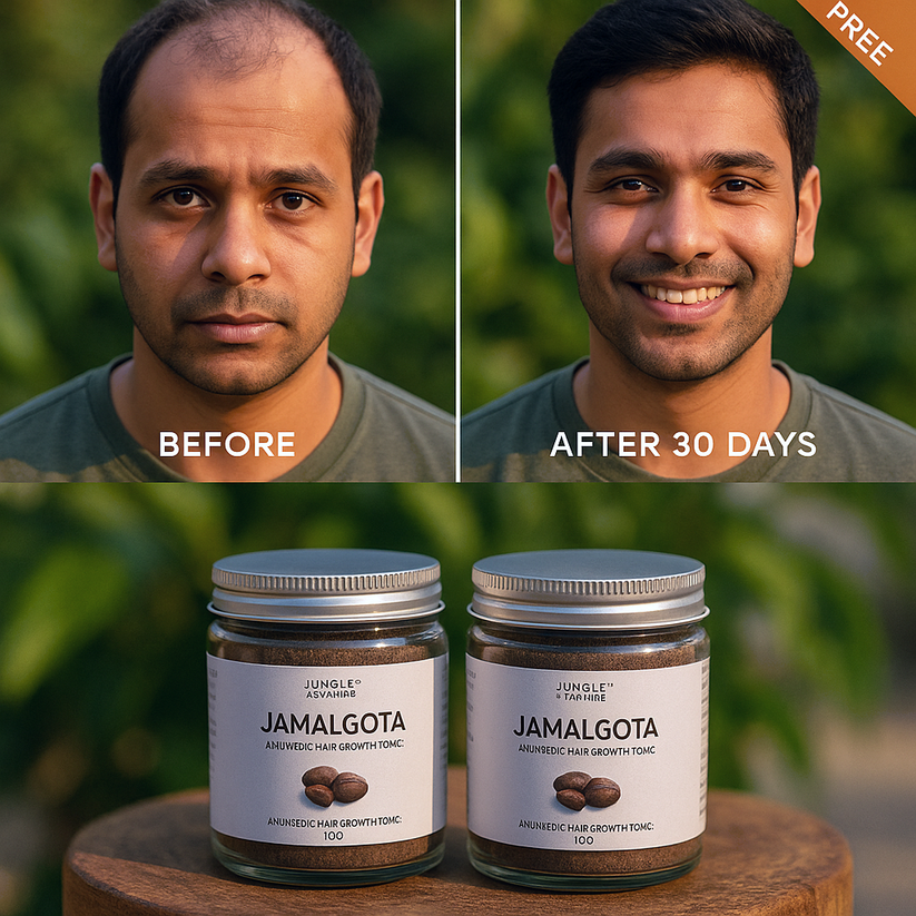 Jamalgota™ Ayurvedic Hair Growth Powder - (Buy 1 Get 1 FREE 🔥🔥)