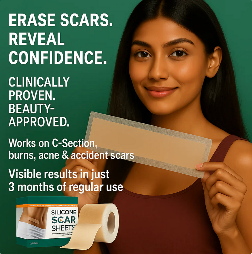 Silicone Scar Remover Tape for Acne & Wrinkles