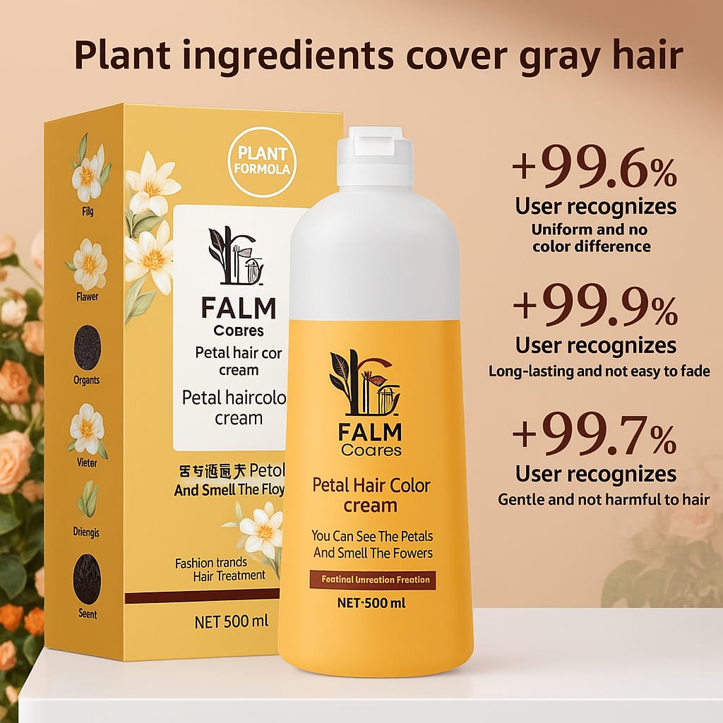 2025 Japanese Petal Rose Hair Dye Shampoo (Buy 1 Get 1 Free 🔥)