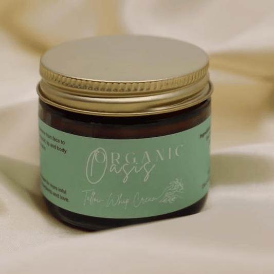 Whipped Tallow Balm with Castor Oil & Frankincense for Natural Skincare & Moisturizing ✨(Buy 1 Get 1 Free🔥🔥)
