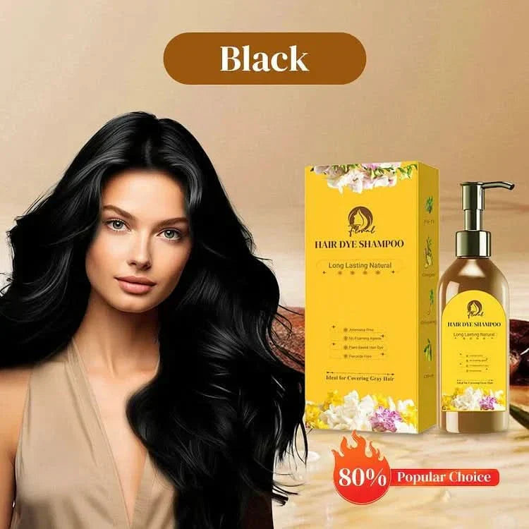 Japanese Long Lasting Natural Hair Dye Shampoo (Buy 1 Get 3 Free)