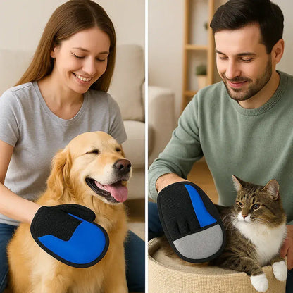 PetPure™ Cat & Dog Hair Remover Glove – Clean Fabrics in One Swipe (Buy 1 Get 1 Free 🔥🔥)