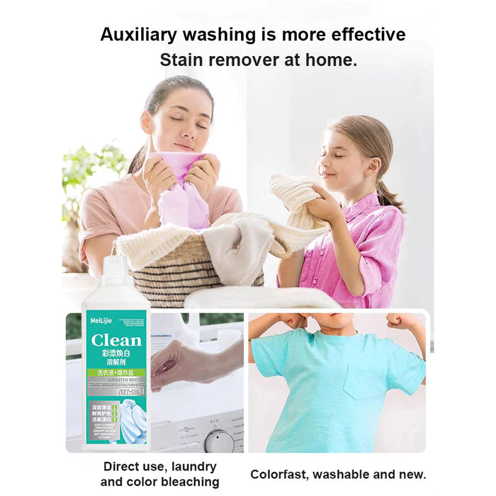 8 in 1 Colour Bleach Laundry Detergent Stain Remover ( BUY 1 GET 1 FREE 🔥🔥)